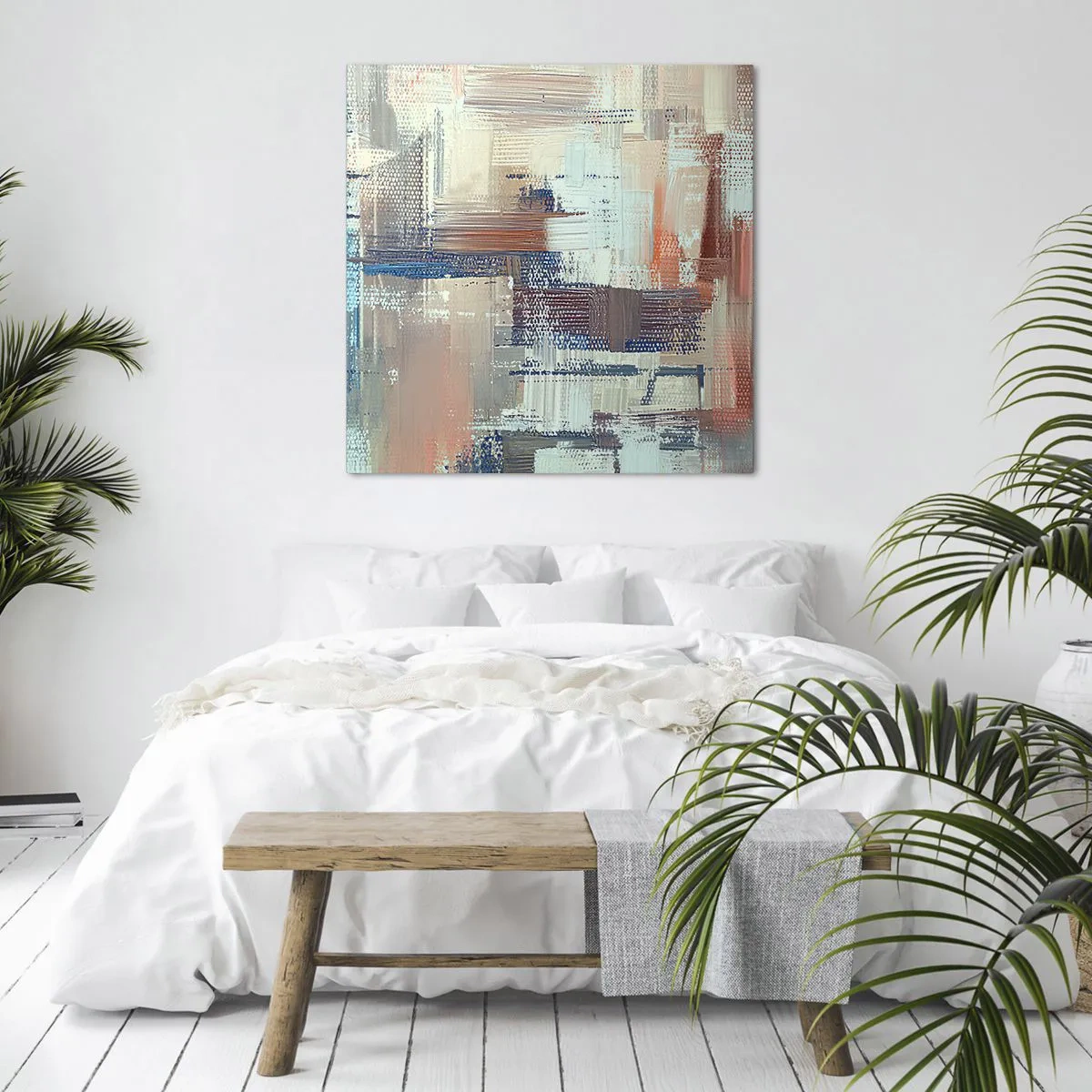 Quadro su tela - Stampe su Tela - Arrivando alla luce - 40x40 cm