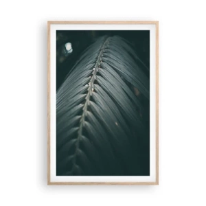 Poster in cornice rovere chiaro - La precisione della natura - 61x91 cm