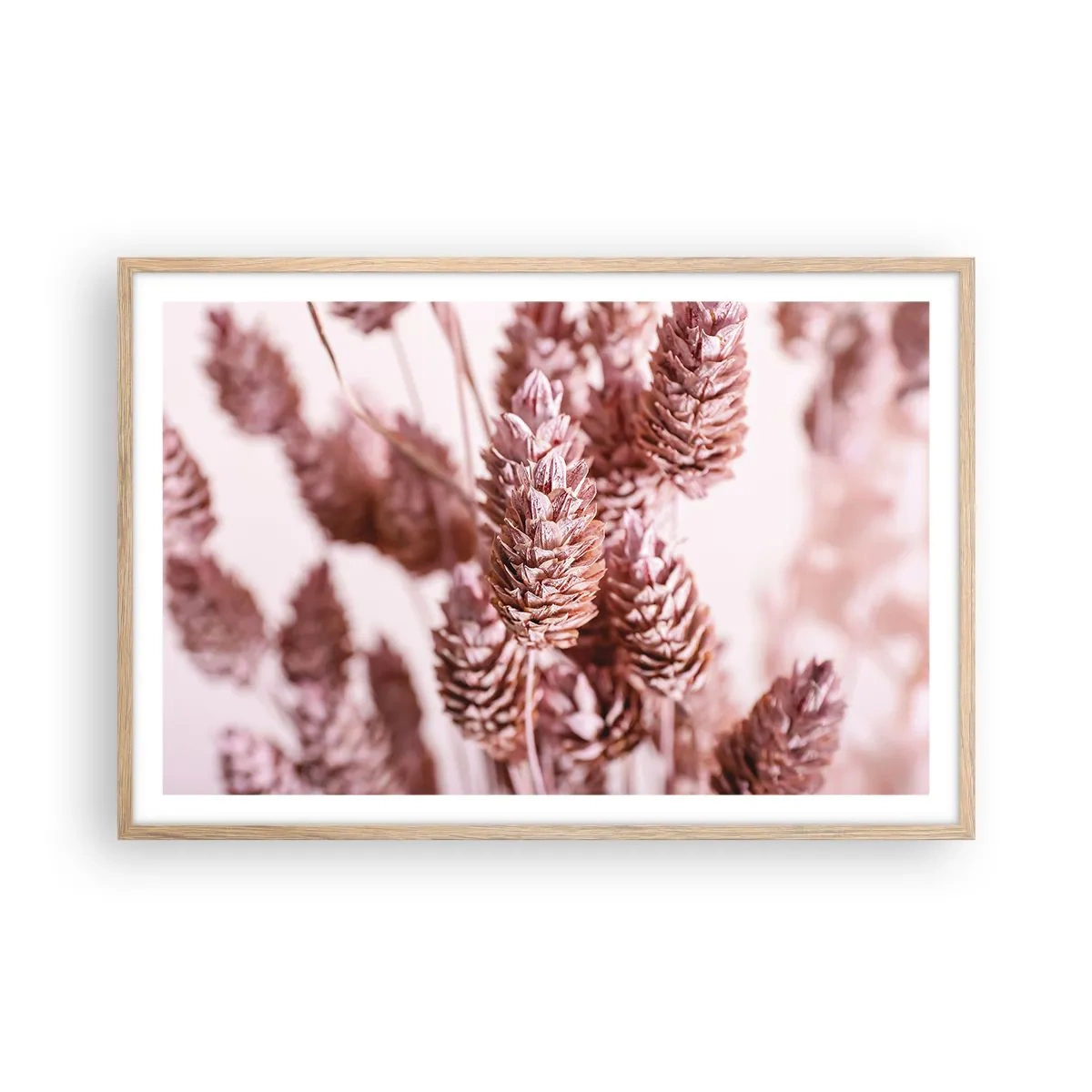 Poster in cornice rovere chiaro - A prima vista poco appariscenti - 91x61 cm