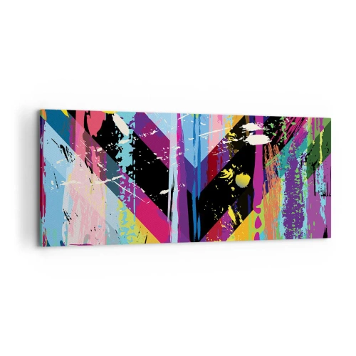 Quadro su tela - Stampe su Tela - Dall'alto in basso - 100x40 cm