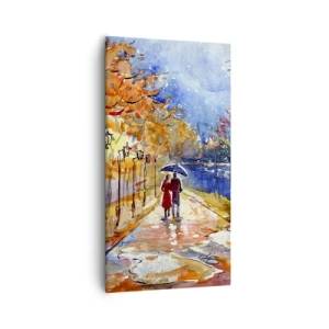 Quadro su tela - Stampe su Tela - Insieme fino ai confini del tempo - 55x100 cm