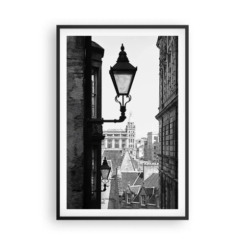 Poster in cornice nera - Il racconto di Edimburgo - 61x91 cm