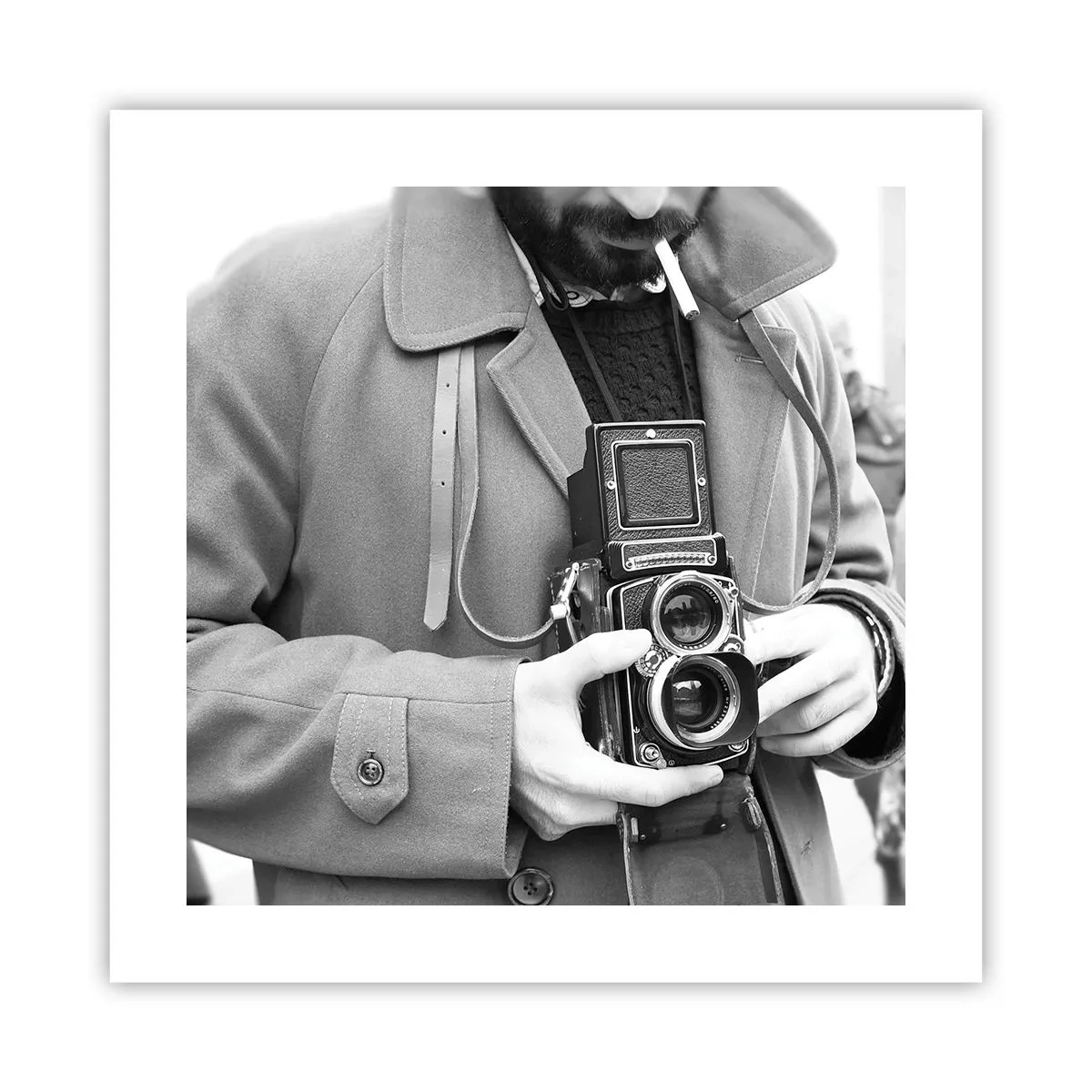 Poster - In stile retro - 40x40 cm