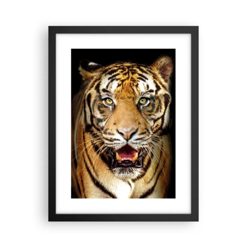 Poster in cornice nera - Cuore selvatico - 30x40 cm