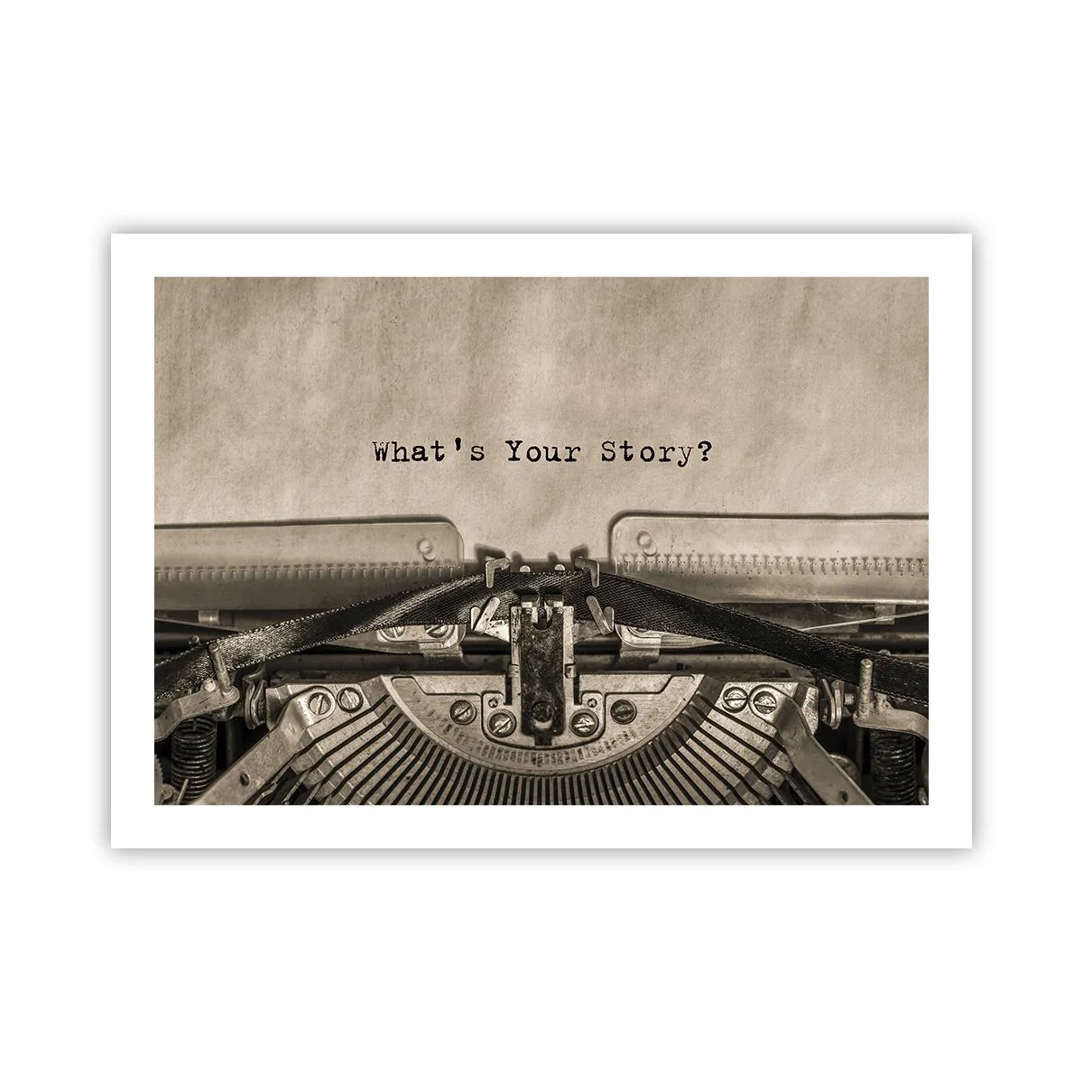 Poster - Rispondimi - 70x50 cm