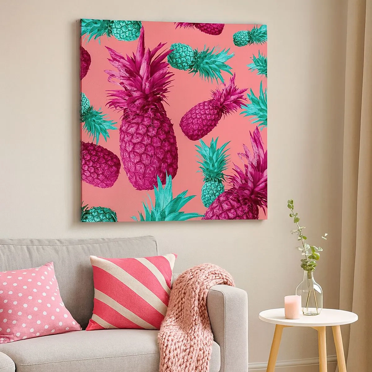 Quadro su tela - Stampe su Tela - La libertà è dolce - 30x30 cm