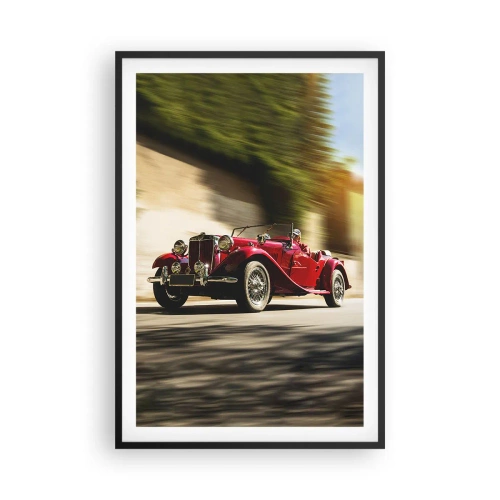 Poster in cornice nera - Più bella della Nike di Samotracia - 61x91 cm