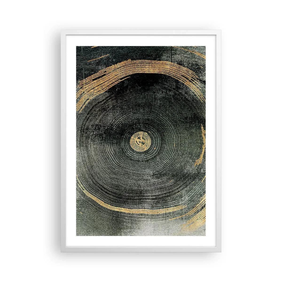 Poster in cornice bianca - Cambiamento e persistenza - 50x70 cm