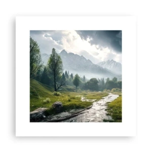 Poster - Andata e ritorno - 30x30 cm