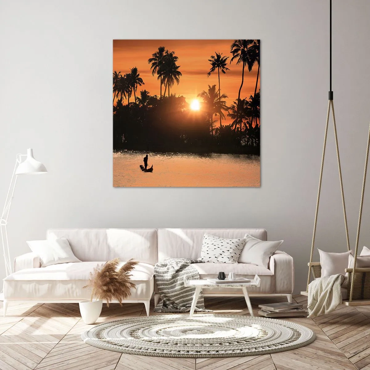 Quadro su tela - Stampe su Tela - Il tempo del riposo - 70x70 cm