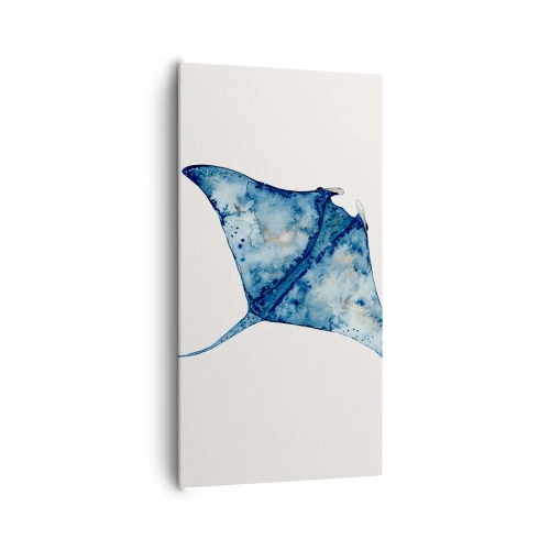 Quadro su tela - Stampe su Tela - Vita nel blu - 65x120 cm
