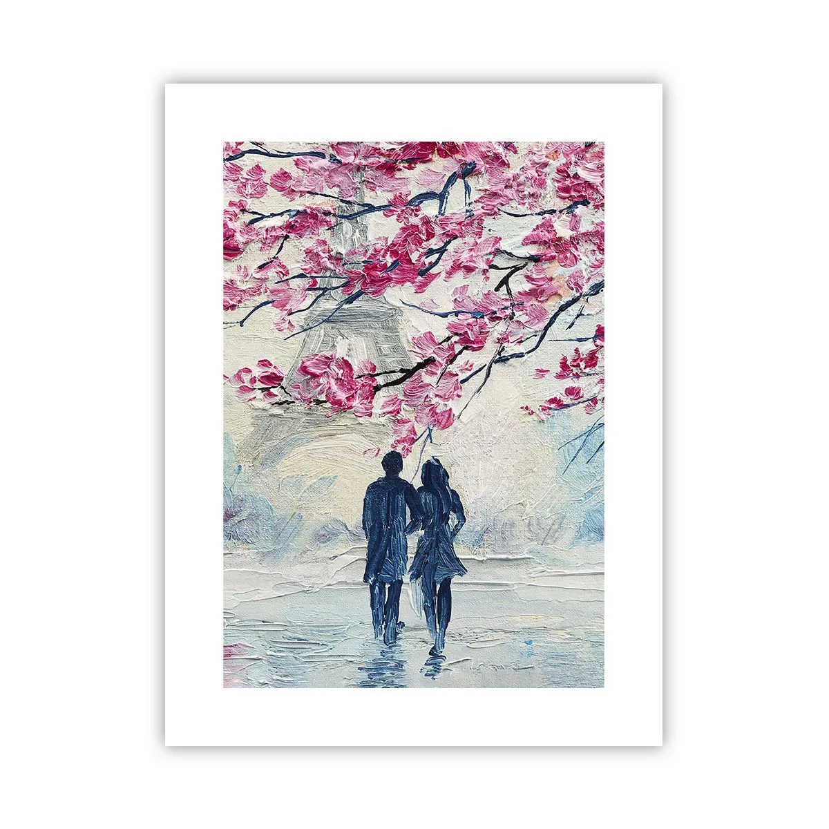 Poster - Passeggiata romantica - 30x40 cm