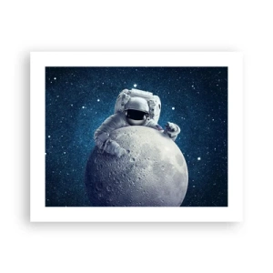 Poster - Burlone spaziale - 50x40 cm