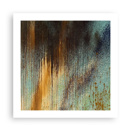 Poster - Composizione cromatica non casuale - 50x50 cm