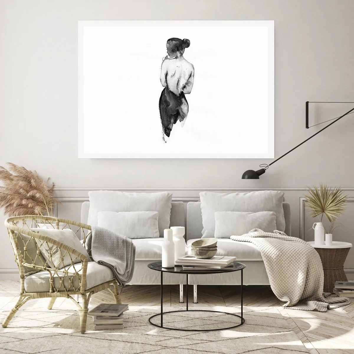 Poster - Accanto a lei il mondo scompare - 70x50 cm