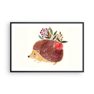 Poster in cornice nera - E mi vuoi già bene - 91x61 cm