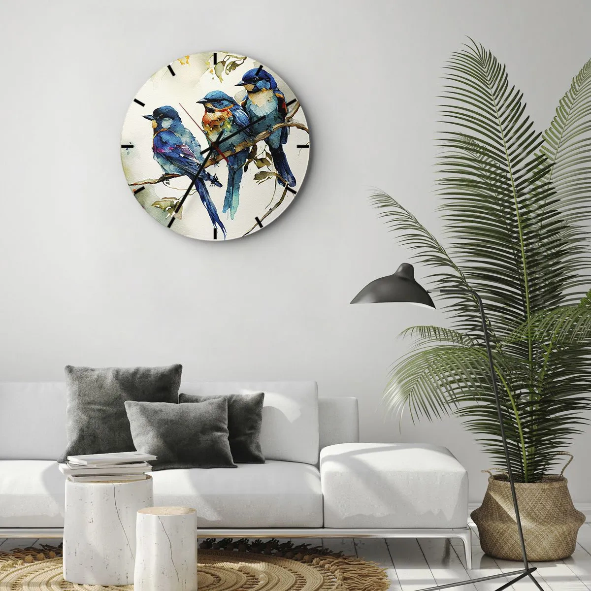 Orologio da parete - Orologio in Vetro - Si è offeso? - 40x40 cm