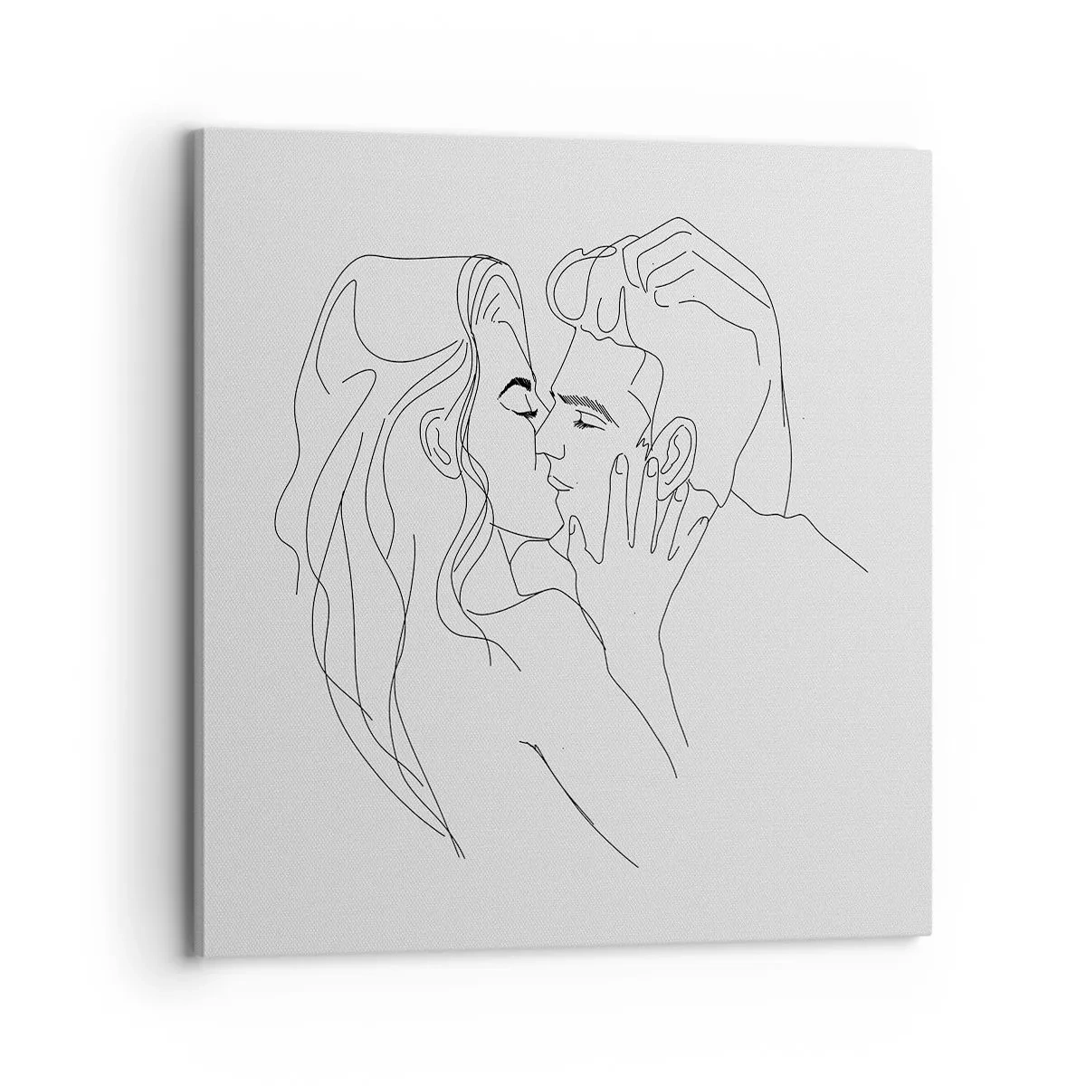 Quadro su tela - Stampe su Tela - La stessa linea - 70x70 cm