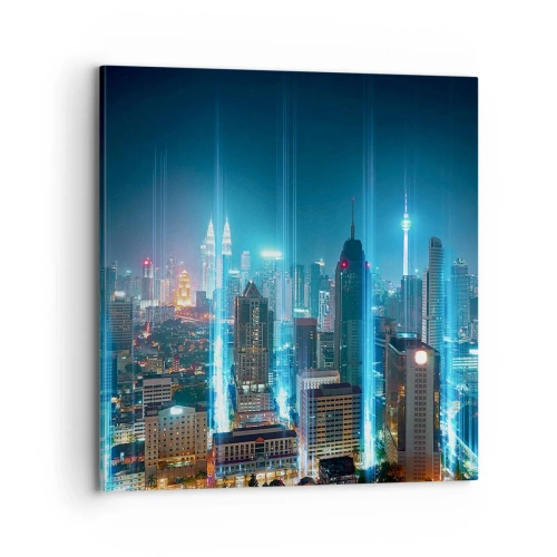 Quadro su tela - Stampe su Tela - Da Berlino al cielo - 70x70 cm