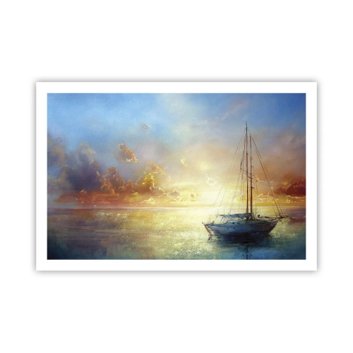 Poster - Nella baia dorata - 91x61 cm