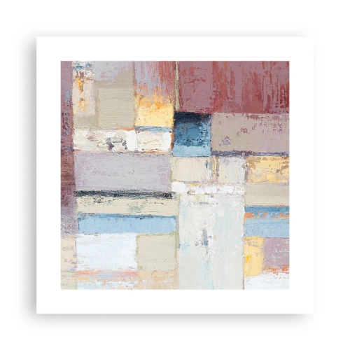 Poster - La pace della geometria - 40x40 cm