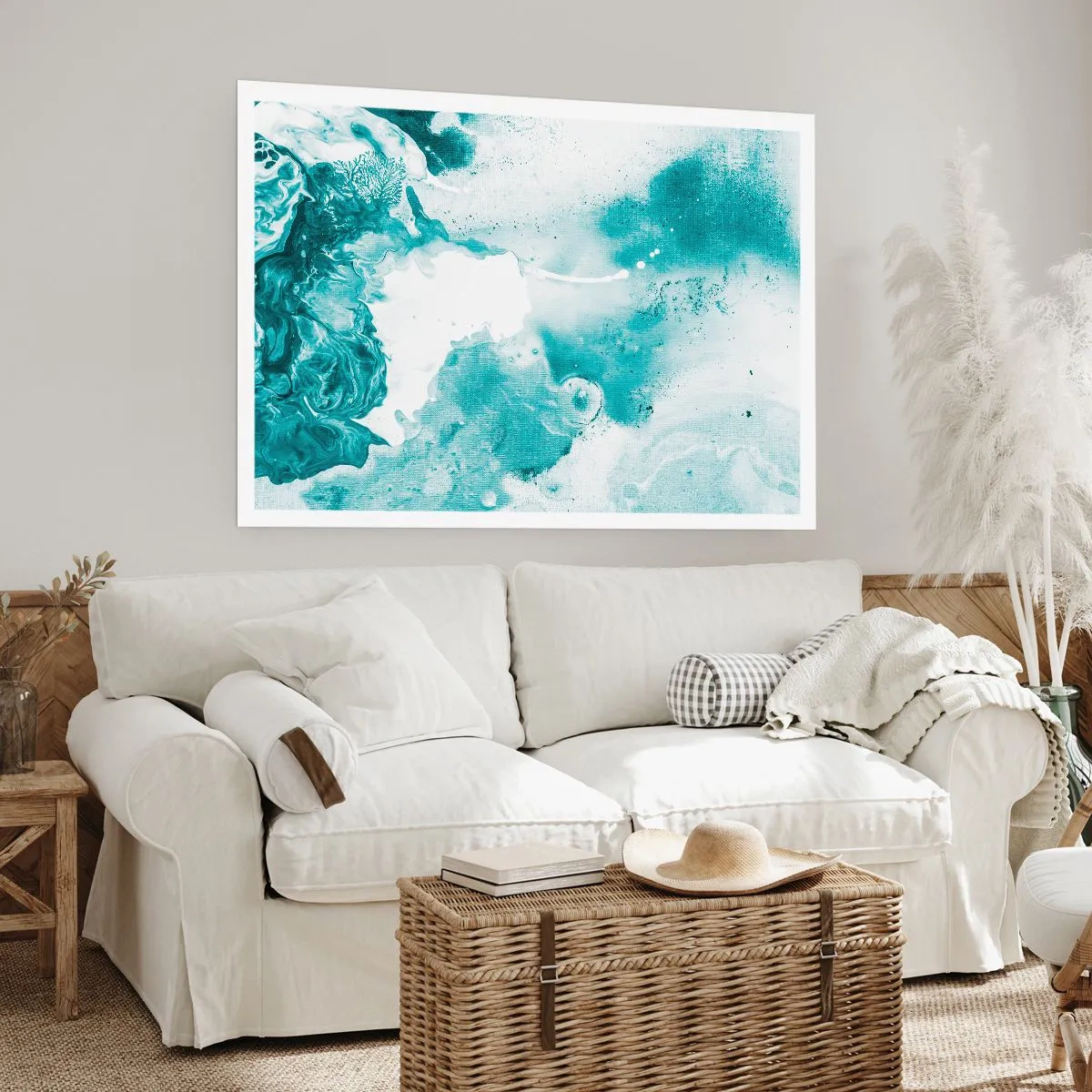 Poster - Palude blu - 50x40 cm