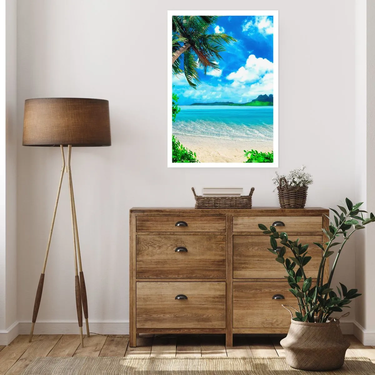 Poster - L'azzurro dei tropici - 70x100 cm