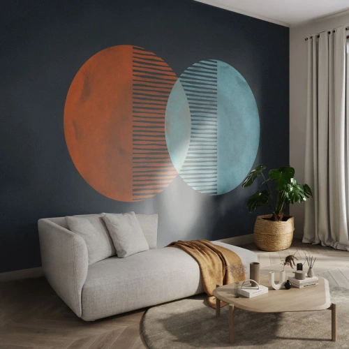 Fotomurali Autoadesivo Deluxe Sticker - Fantasia astronomica - Astrazione, Pezzo, Modello moderno - 500x350 cm