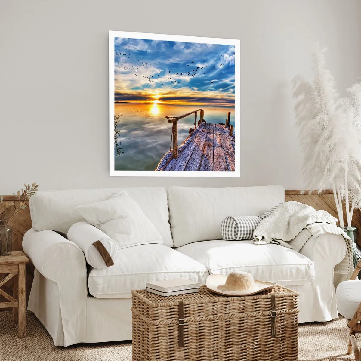 Poster - Il vento è andato a dormire - 40x40 cm