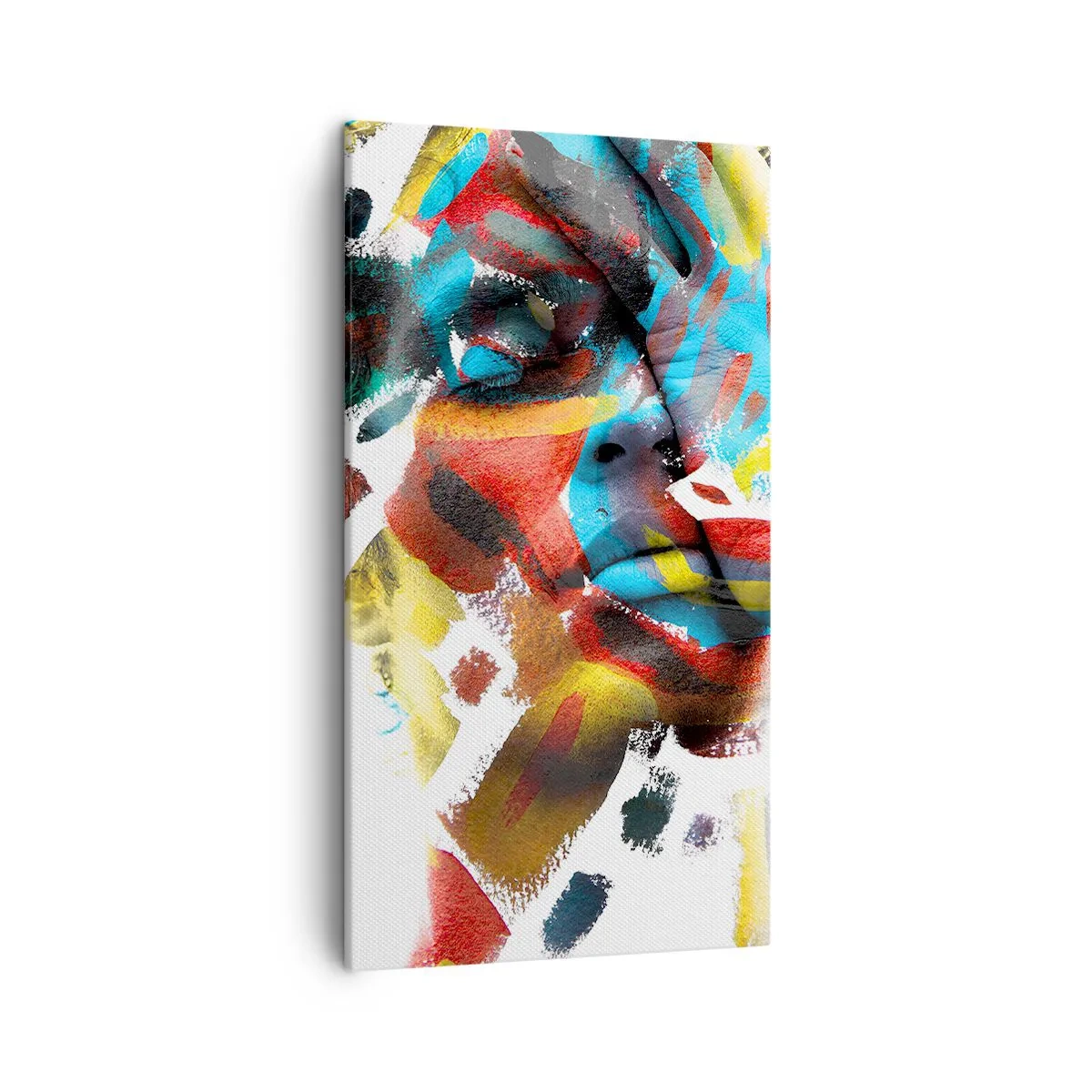 Quadro su tela - Stampe su Tela - Personalità colorata - 45x80 cm