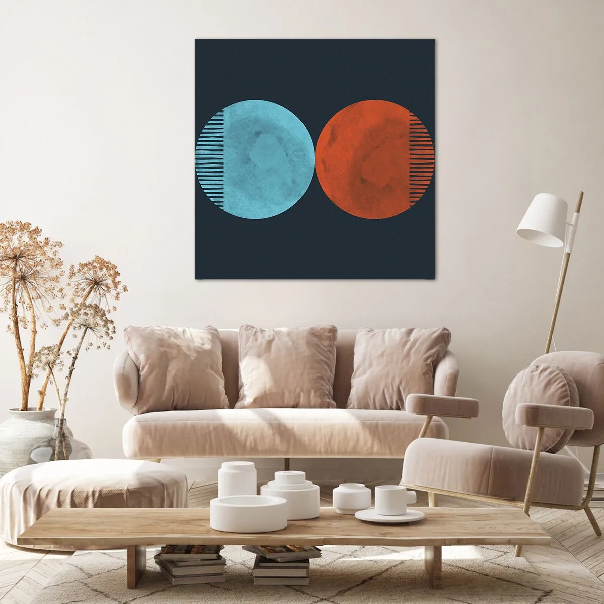 Quadro su tela - Stampe su Tela - Solo geometria? - 40x40 cm