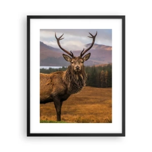 Poster in cornice nera - Maestà della natura - 40x50 cm