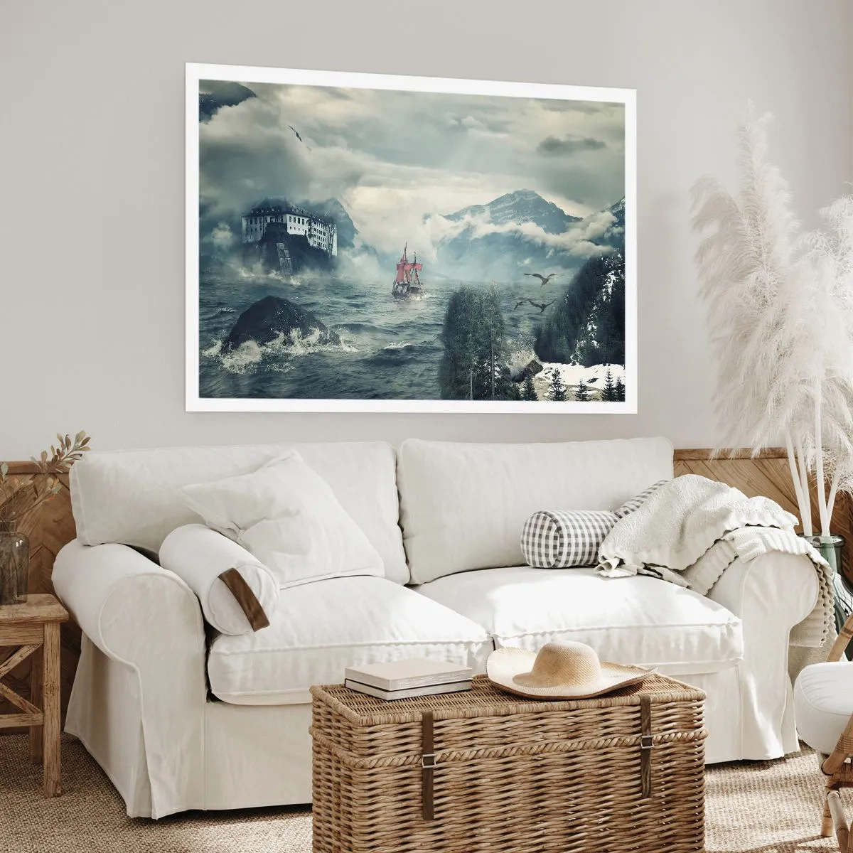 Poster - Sulle acque magiche - 50x40 cm