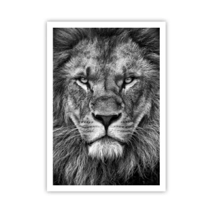 Poster - Nell'abito dell'incoronazione - 70x100 cm