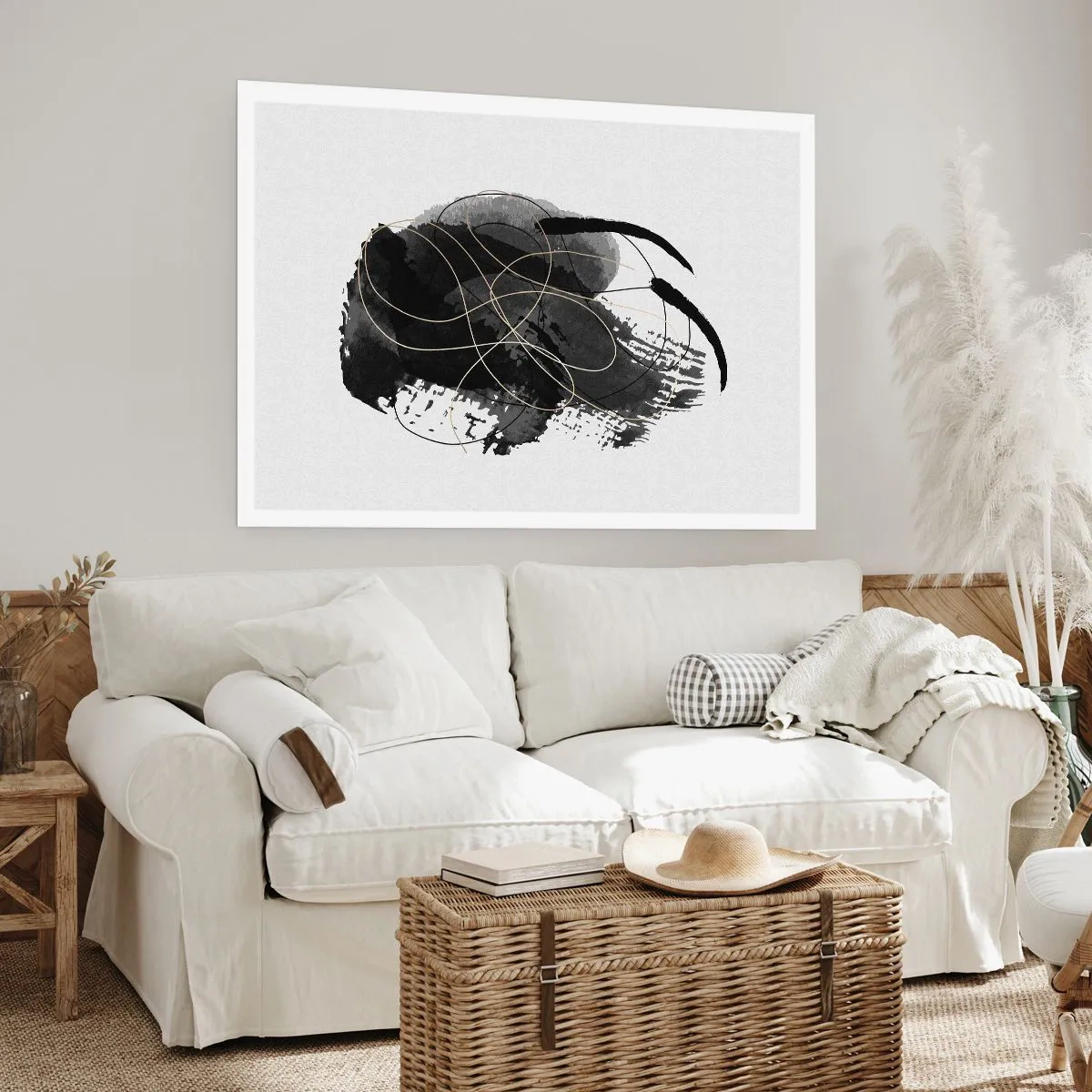 Poster - Nato dal nero - 91x61 cm