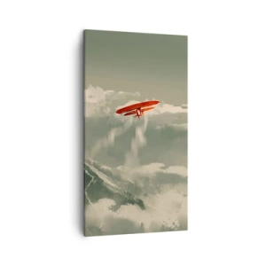 Quadro su tela - Stampe su Tela - Pioniere senza paura - 45x80 cm