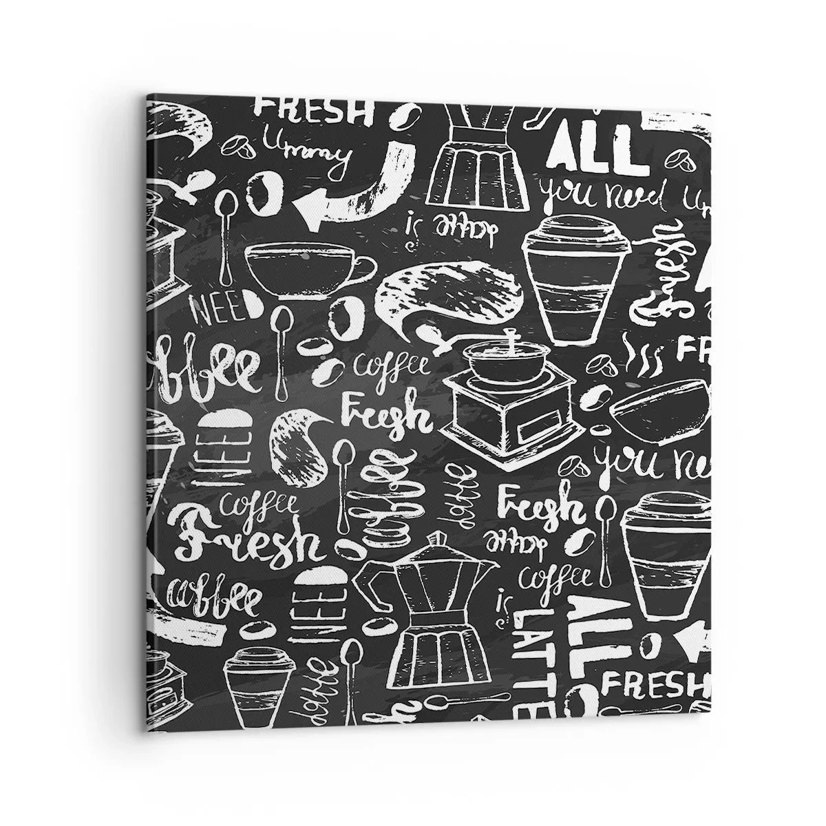 Quadro su tela - Stampe su Tela - All you need is… - 60x60 cm