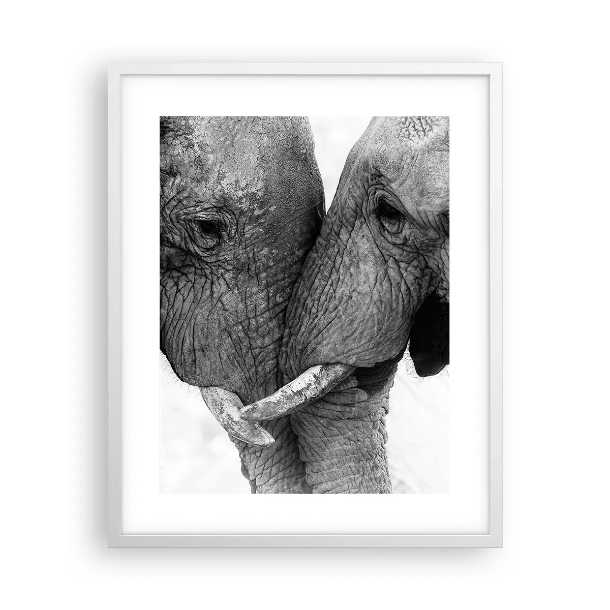 Poster in cornice bianca - Dichiarazione sincera - 40x50 cm