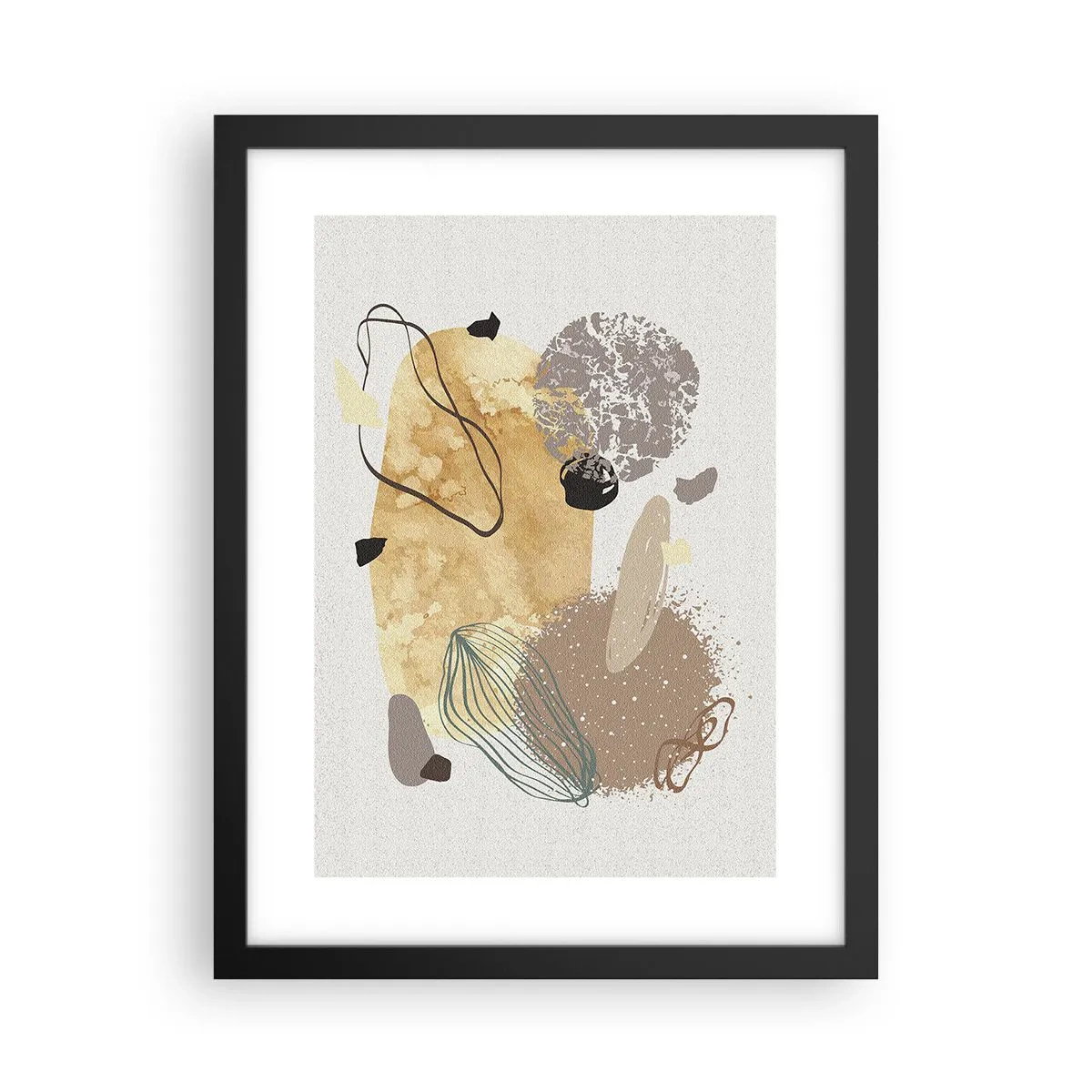 Poster in cornice nera - Schizzologia applicata - 30x40 cm