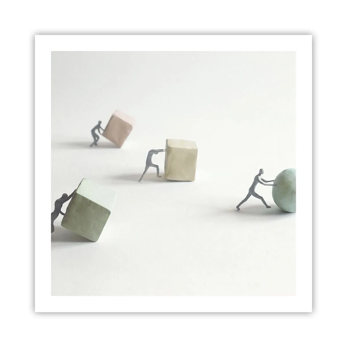 Poster - È la vita - 60x60 cm