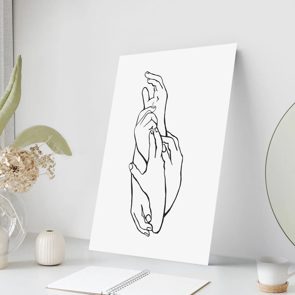 Poster - Il tocco buono - 30x40 cm