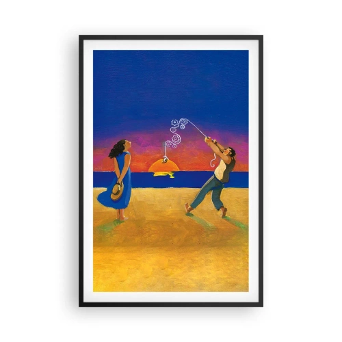 Poster in cornice nera - Più delle stelle del cielo - 61x91 cm