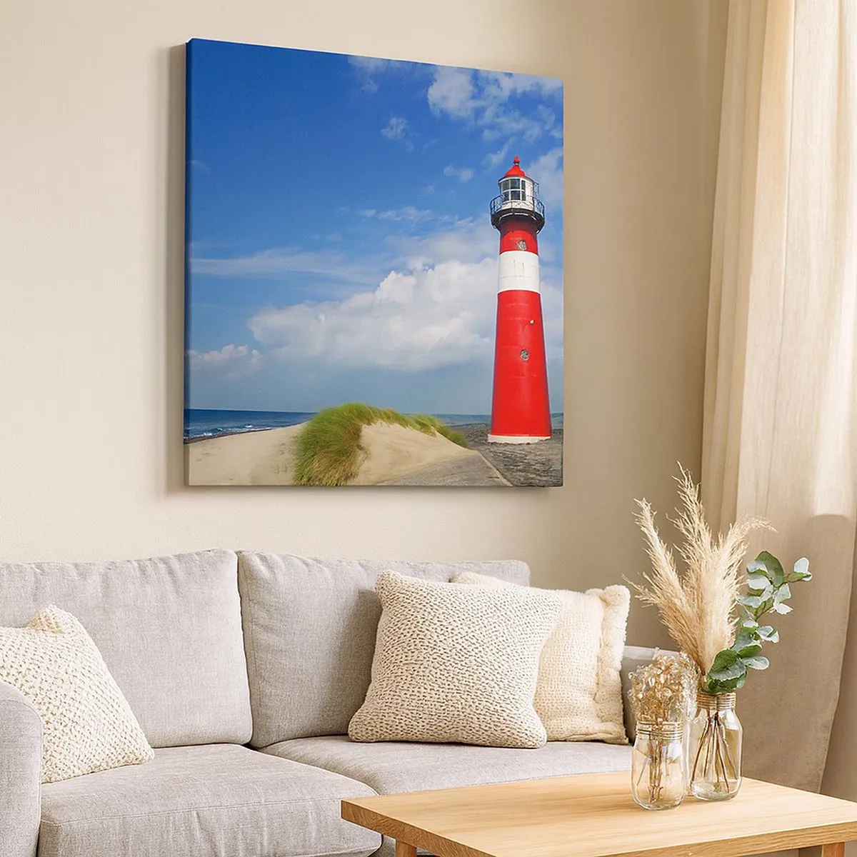 Quadro su tela - Stampe su Tela - L'eremo dei sogni - 30x30 cm