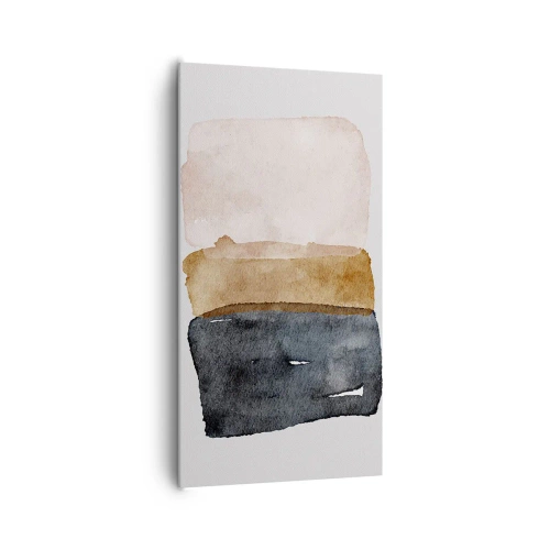 Quadro su tela - Stampe su Tela - Composizione di colori della terra - 65x120 cm