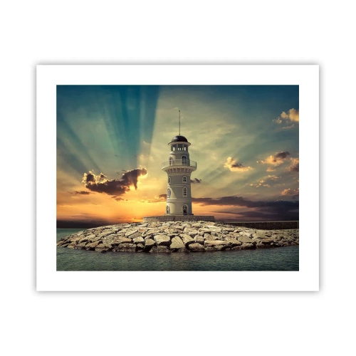 Poster - Luce - Bontà - Bellezza - 50x40 cm