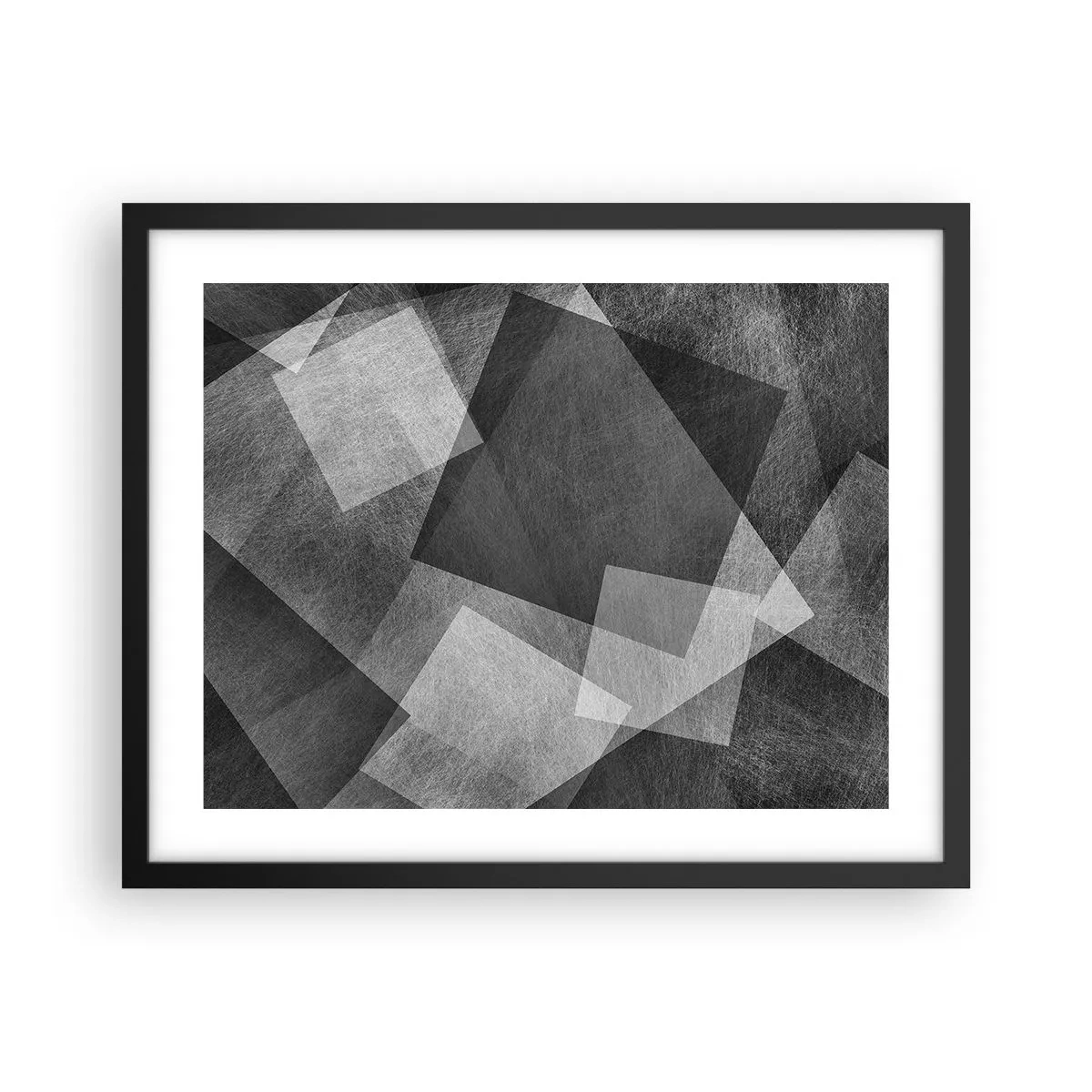 Poster in cornice nera - Simbolo eterno di ordine e durata - 50x40 cm