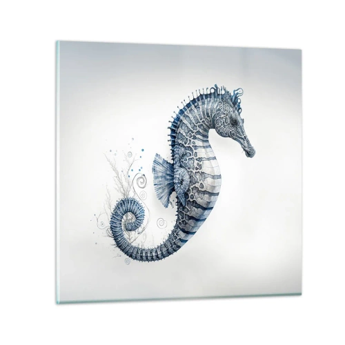 Quadro su vetro - Delicato scherzo di natura - 40x40 cm