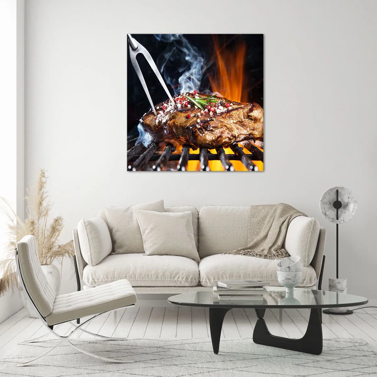 Quadro su vetro - Succosa e profumata - 50x50 cm