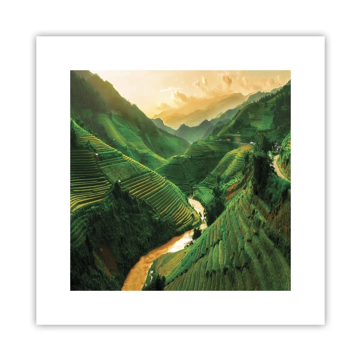 Poster - Valle del Vietnam - 30x30 cm