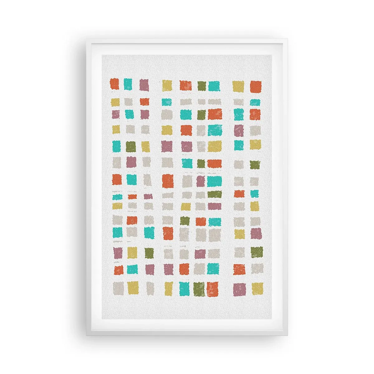 Poster in cornice bianca - Un gioco sconosciuto - 61x91 cm